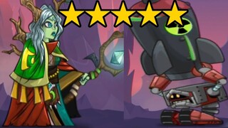 Pháp Sư Của Núi Rừng Và Tên Lửa Tử Thân 5 Sao Tower Conquest MOD HACK 9999 GEM Top Game Android Ios