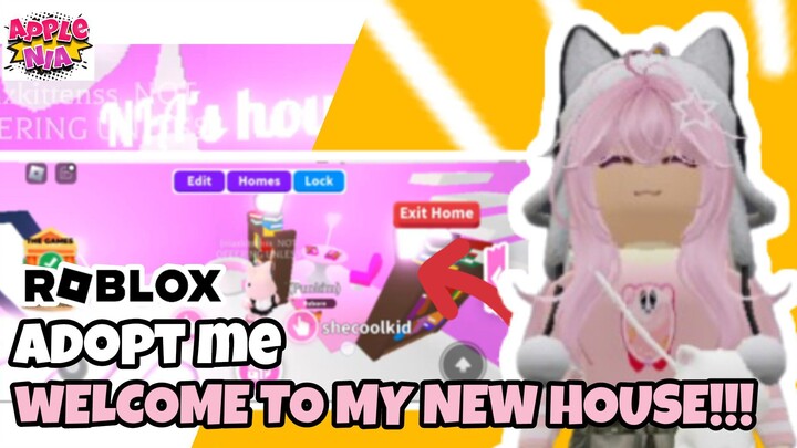 Roblox : Adopt Me 🍎 Welcome to My New House!!!