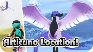 Pokémon Sword & Shield : Galarians Articuno Full Location (Crown Tundra)