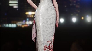 Xier ส่งฉากแนวตั้ง Cheongsam พระจันทร์สว่าง