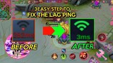 3 EASY STEP TO FIX PING LAG IN MOBILE LEGENDS | 2021