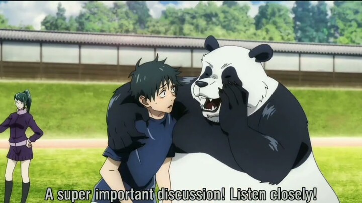 Okkotsu like big boobs | Pervert panda | Maki Zenin | #anime #manga #jujutsukaisen #yutaokkotsu