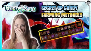 Farm Candy Corns Easy! | Worldzero Halloween October BattlePass | ROBLOX