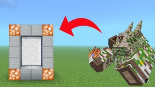 CARA MEMBUAT PORTAL MUTANT IRON GOLEM - MINECRAFT