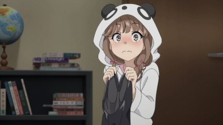 Who can resist a sister who talks a lot? She also likes to look cute in a panda suit!