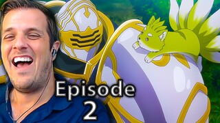 Skeleton Knight In Another World Episode 2 Anime Reaction [骸骨騎士様 2話 リアクション]