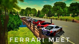 BATCH 3 | Ferrari Car Meet | Car Parking Multiplayer | New Update | zeti