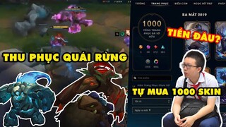 Update LMHT: Riot lộ chế độ chơi mới Thu Phục Quái Rừng - Game thủ 18 tuổi tự mua 1000 skin