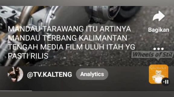 CILIKRIWUT TV.KALTENG YOUTUBE CHANNEL PROSES SYUTING