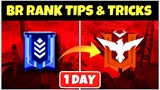 Top 10 BR Rank Push Tips And Tricks Free Fire | Free Fire Rank Push Tips and Tricks 2022