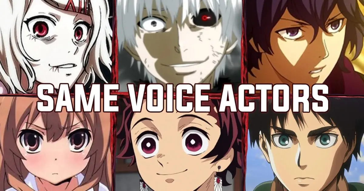 Tokyo Ghoul All Characters Japanese Dub Voice Actors Same Anime Characters  - Bilibili