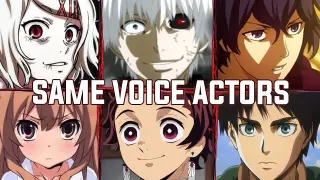 Tokyo Ghoul All Characters Japanese Dub Voice Actors Same Anime Characters