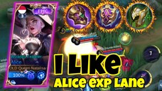 jangan remehkan alice exp lane kalau tidak mau kena mental