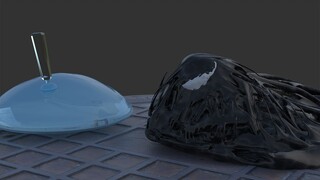 [Autodesk Maya 3D] When Slime Runs Into Venom!!