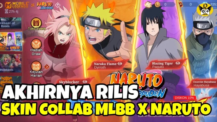 Skin Collab Mlbb X Naruto Udah Rilis di Mobile Legends