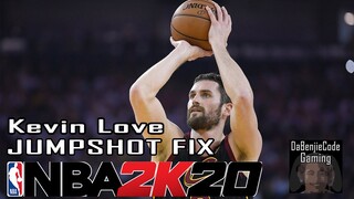 Kevin Love Jumpshot Fix NBA2K20