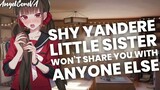 ASMR roleplay- Shy YANDERE little sister gets jealous!❤️✨(teasing) (personal attention) (F4A)