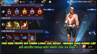 Free Fire | Xem trước bộ đồ chiến long nâng cấp như skin súng nâng cấp đặc biệt nhất của gà rán