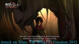 Watch Full * Attack on Titan: The Wings of Freedom 2015 * Movies For Free : Link In Description