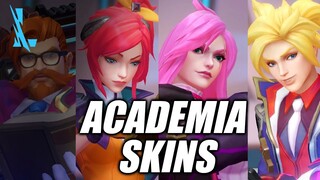 Wild Rift - Academia Skins Showcase