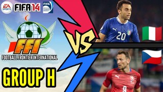 FIFA 14: FFI World Cup 2023 | Italy VS Czech Republic (Group H)