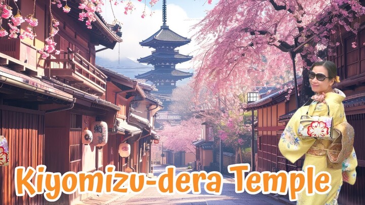 Perfect Date Destination! Kimono Magic and Cherry Blossoms at Kiyomizu-dera Temple