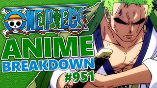 Zoro's Ninja BEATDOWN!! One Piece Episode 951 BREAKDOWN