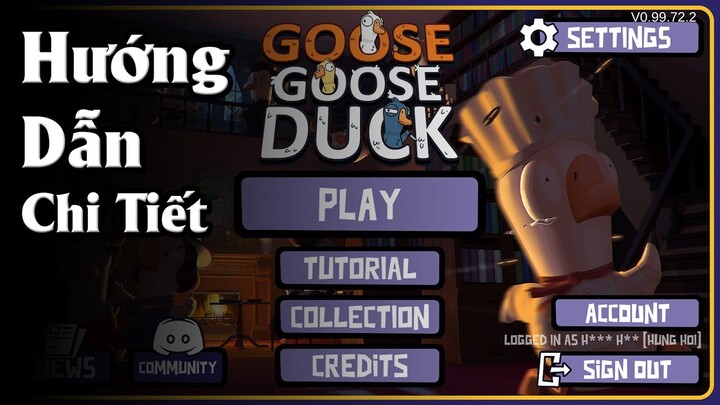 Cách Chơi Goose Goose Duck - Game Giống Among Us Siêu Cute