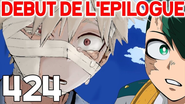 IZUKU NOUVEAU DESIGN ! BAKUGO PLEURE ! CONCLUSION - MY HERO ACADEMIA 424 | REVIEW MANGA