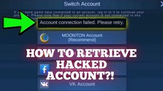 HOW TO RETRIEVE HACKED ACCOUNT | WHAT TO DO IF YOUR ACCOUNT IS HACKED | MLBB