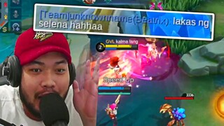 TATLONG MARKSMAN GINAWANG PAGKAIN LANG NI SELENA | MOBILE LEGENDS