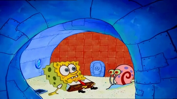 Sepuluh rumah Sponge, Patrick adalah saudara kandungnya, bukan?