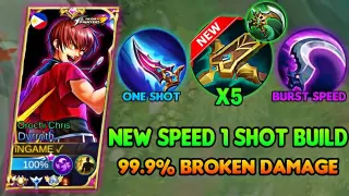 START USING THIS NEW SPEED ONE SHOT BUILD 99.9% OP | DYRROTH USERS MUST (TRY THIS) | MLBB