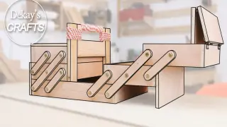[Life] Woodcraft: A Folding Tool Box of the Carpenters