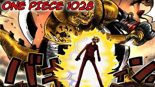 FULL REVIEW ONE PIECE 1028 - KSATRIA SANJI BAJA HITAM KEKUATAN FISIK YANG MENGERIKAN!!!