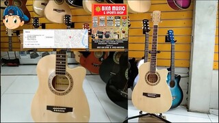 Arena Acoustic Guitar Oak White