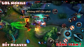 [Hài LOL] A Đen | Bét Draven Liệu Có Gánh Được Team ???