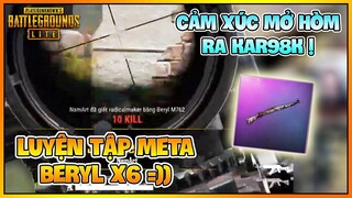 THĂM NGÀN CÙNG BERYL X6 VÀ MÀN MỞ HÒM PUBG LITE ĐẦY CẢM XÚC SAU TỈ NĂM XA CÁCH !