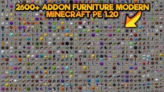 2600+ Addon Furniture Lengkap & Keren Di Mcpe Terbaru - Mcpe/Mcbe 1.19 - 1.20