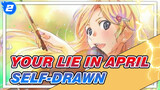 Your lie in April|【Self-Drawn AMV 】Drawing process_2
