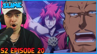 HE ONE SHOT HIM!! || BENIMARU VS CHARYBDIS || Reincarnated as a Slime S2 Ep 20 REACTION