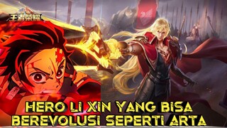 Hero Li xin Yg bisa berevolusi Seperti asta hero satu ini sangat mengagumkan🔥