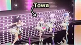 Towa gets confused when Mio, Okayu, and Pekora starts dancing differently than their training