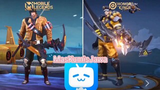 Kemiripan Animasi Hero Honor Of Kings Dengan Mobile Legends