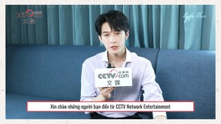 [Vietsub] Phỏng vấn Đàn Kiện Thứ với CCTV Network Entertainment - Trường tương tư 2