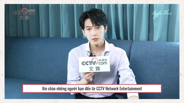 [Vietsub] Phỏng vấn Đàn Kiện Thứ với CCTV Network Entertainment - Trường tương tư 2