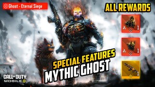 Mythic Ghost Special Features & Upgrades CODM - Mythic Riley in Safe House COD Mobile