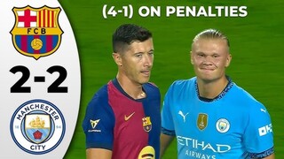 MANCHESTER CITY VS BARCELONA ALL GOAL PENALTIES HIGHLIGHT 2024