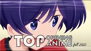 Top Anime Opening Fall 2022. First ver.