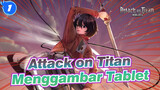 [Attack on Titan] [Menggambar Tablet] Mikasa| Mewarnai_1